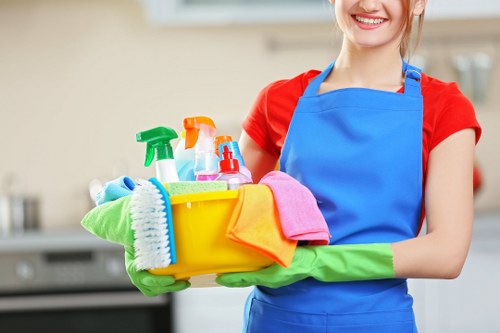 Carpet cleaning recycling and sustainability materials sorted for recovery